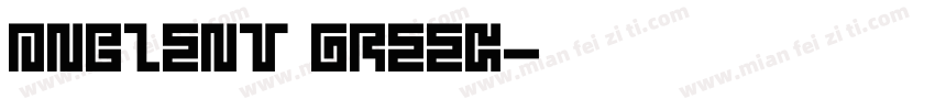 Ancient Greek字体转换